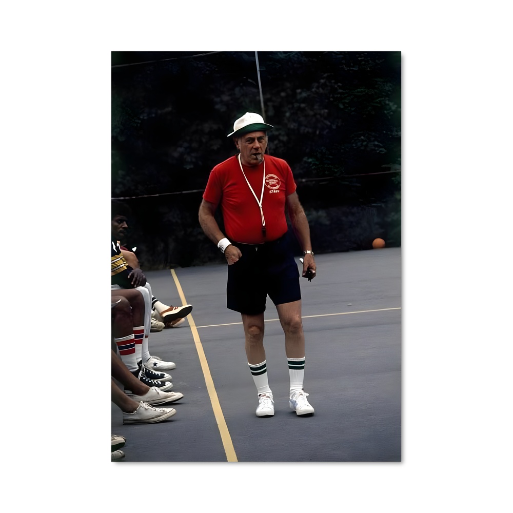 Poster Red auerbach – affiche Basketball